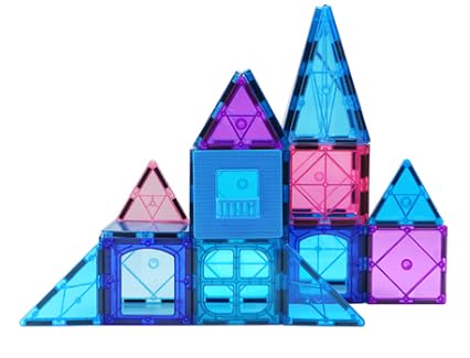 obakaer Magnetbausteine magnetspiel kinderspielzeug ab 3 4 5 6 7 8 9+ (47pcs Magnetische Bausteine)