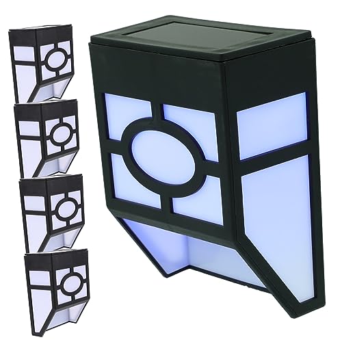 Lampes murales solaires LED extérieures rétro Mipcase pour éclairage de jardin