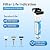 Wingsol Jumbo Under Sink Water Filter with Faucet, NSF/ANSI 53&42, reduce 99.99% Lead, Chlorine, Sediment, Remineralize & Alkalize Water, 10K Gallons Long-lasting, Quick Change, Life Indicator, 5-in-1