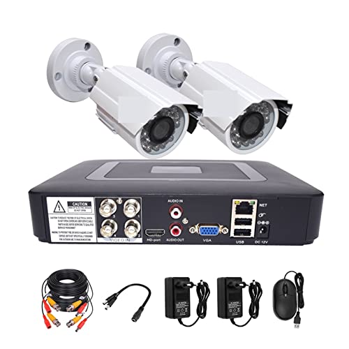 Artgos DVR CCTV Überwachungskamerasystem 2 STÜCKE