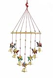 Colorful Camel Windchimes Jhoomar Hanging for Home Door, Wall, Temple, Bedroom, Decorative Accessories for Party, Festival Decor, Wedding, Christmas Festivities Gift Size:- 20 Inch (Camel)