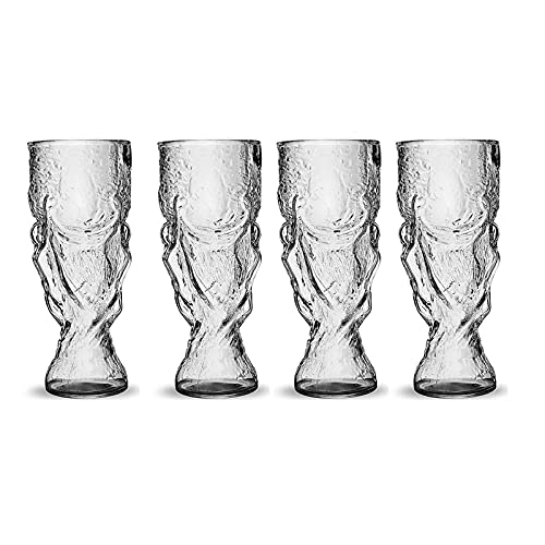 Vaso de cerveza Jarras de cerveza Vasos de cerveza artesanal Vasos de cerveza de 10/29 oz Juego de vasos de cerveza Cristalería de bar Vaso de cerveza de pinta Vasos de cerveza para hombres Jueg