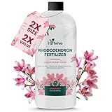 16oz Rhododendron Plant Food – Makes 16 Gallons of Rhododendron Fertilizer for Rhododendrons, Plant Fertilizer for Vibrant Blooms, Greener Leaves & Healthy Growth, Nutrient-Rich Flower Food
