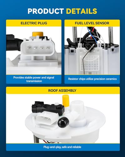 Image of PHILTOP Electric Fuel Pump Assembly FG1737, P76788M, SP4077M