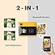 KODAK Mini Shot 3 ERA 4PASS 2-in-1 Sofortbildkamera und Fotodrucker (7,6x7,6cm) Sofortbildkamera + 8 Blatt im Lieferumfang enthalten + 60-Blatt-Patrone, Gelb