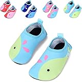  SITAILE Kinder Badeschuhe Wasserschuhe Aquaschuhe Barfußschuhe Schwimmschuhe Strandschuhe Schnell Trocknend Surfschuhe Pool Yoga für Jungen Mädchen Baby
