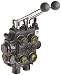 Prince RD526CCAA5A4B1 Directional Control Valve, Monoblock, Cast Iron, 2 Spool, 4 Ways, 3 Positions, Tandem, Spring Center, Lever Handle, 3000 psi, 25 gpm, In/Out: #12 SAE, Work #10 SAE