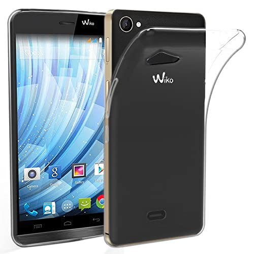 ebestStar - Coque pour Wiko Getaway, Etui Protection Silicone Transparent Antichoc, Souple Slim, Transparent