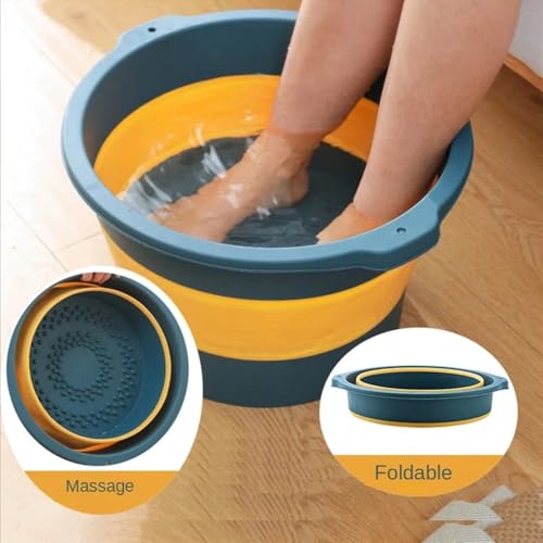 Cubeta plegable para baño de pies 10L miniatura 3
