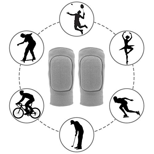 image for Rtudan Best Knee Pads for Dancers, Non-Slip Knee Pads, Thicken Sponge 