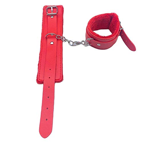 image for COLORFUL BLING Fluffy Colorful Handcuffs Bracelet Hairy Lovely Leg Ank