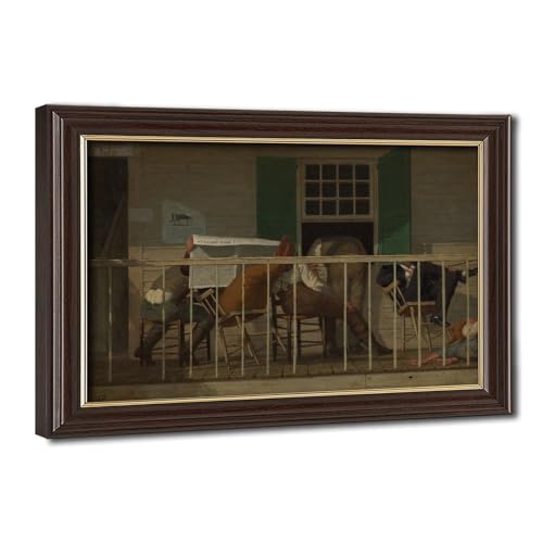 Impression Enoch Wood Perry True American poster mural canvas pour décoration intérieure