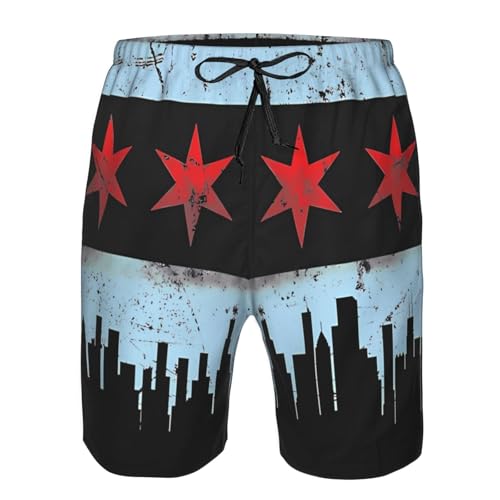 Dinosaur Nuggets Men's Swim Trunks Beach Shorts Quick Dry Hawaiian Swimming with Pockets4