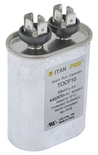 Condensateur 10 MFD 440V Packard TOCF10 pour pompe et climatisation