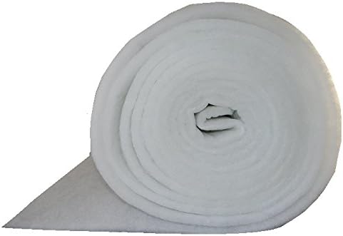 G4 Filter Mat EU4 Fleece Approx. 1 m x 20 m Thickness Approx. 18 mm Approx. 220 g/m² Replacement Filter Can Be Cut Ventilation System Living Room Air Compressor Automatic Bathroom Cleaner Air Thermal Rückgewinnungs Enclosures