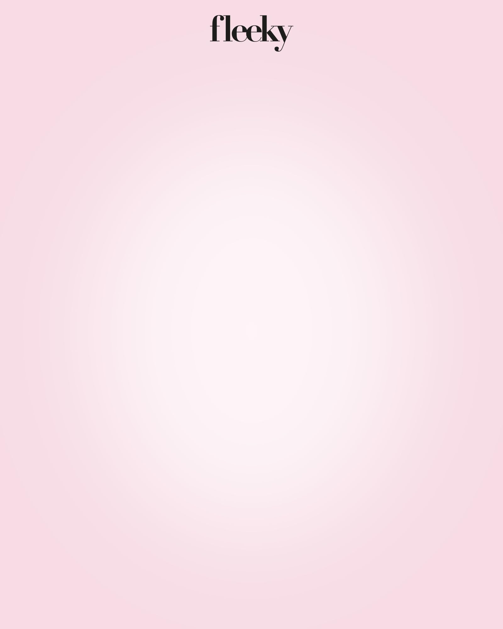 Fleeky Zestaw do liftingu rzęs wegański nietestowany na zwierzętach mini