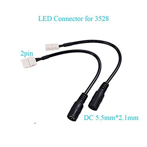 Oyanor 2 PZ LED connettore prolunga 8 mm
