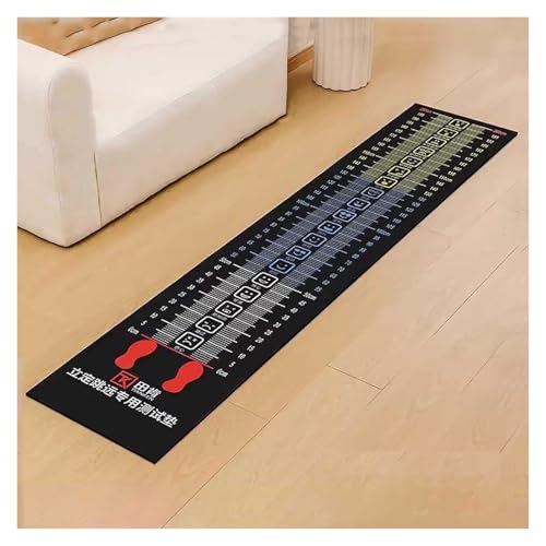 Herramienta multifuncional para medir salto de longitud con alfombrilla para cuerda
