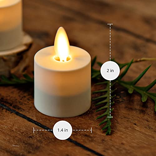 Luminara A70690005-01-2 Flickering Flameless Pearl Ivory Tealights thumb #5