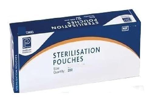 Premier Healthcare Excellence - Premier Healthcare Self–Seal Sterilisation Pouches/Autoclave Bags - 133mm x 254mm - (200 per Box)