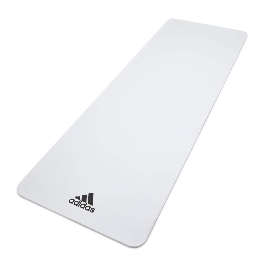 adidas Yoga Mat Thick 8mm EVA Foam Non Slip Exercise Workout Mats for Men and Women - Ideal for Home Gym Fitness, Yoga, Pilates, Studio - Lightweight, Rollable, Foldable (69" L x 24" W)