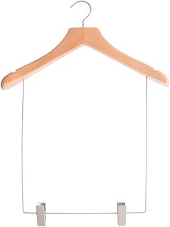NAHANCO 24017 Concave Display Hanger, Low Gloss Natural, 17