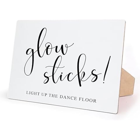 Wedding Dance Floor Signs, Wedding Party Signs, 10 x 8 Inch, Wedding Decor, Wedding Supplies, Bridal Shower Favors, for Wedding Reception, Bridal Shower, Engagement, Elegant Minimalist Style,3 Cover