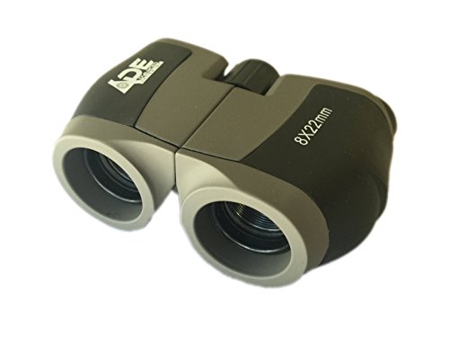 Binocular compacto Ade Advanced Optics 8X 22mm miniatura 1