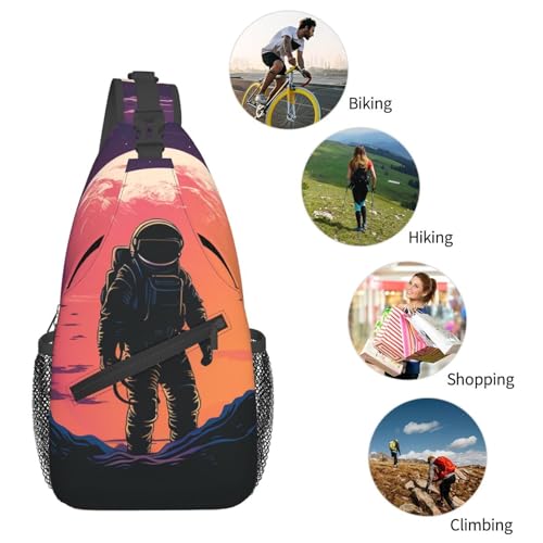 Bolso Pequeño de Hombro para Senderismo Unisex miniatura 6