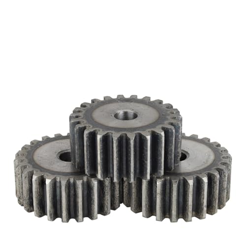 Engrenage droit 2M24T en acier au carbone pour transmission mécanique fiable