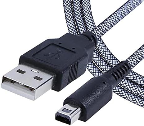 2 in 1 Charging Cable for 3DS USB 1.5m 24K Sync Data Cord for NDSI USB Data Cable for NDSI New 3DSXL 2DSLL 3DS Charger
