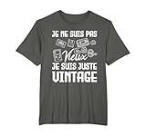 Je ne suis pas vieux, juste vintage Cadeau anniversaire. Un superbe cadeau pour les vieux, père, grand-père ou autres. Obtenez-en un maintenant pour votre ami, famille ou partenaire !