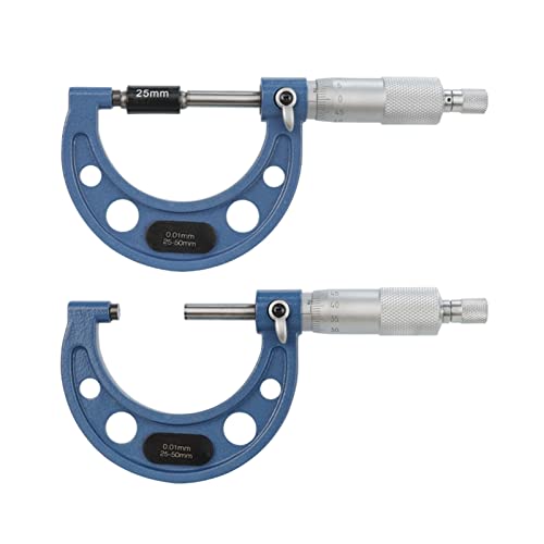Micromètre extérieur de précision outillage de mesure diamètre 0-25 mm