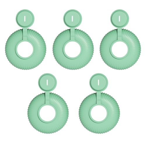 Soporte de mango para niños - Soporte antigoteo - 5 piezas de soporte de silicona reutilizable, sin sensación de frío para el hogar, re, al aire libre, fiestas