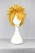 COSPLAZA Cosplay Wig Short Spiky Blonde Gold Anime Show Comics Costume Play Party Wigs