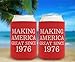 Birthday Favors for 50th Birthday Making America Great Since 1976 2 Pack Can Drink Coolers Red