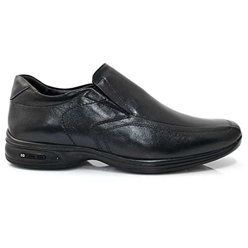 Sapato Masculino Jota Pe 3D Vision 71455 Preto 43