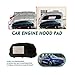 Car Engine Hood Pads Compatible With Opel Vauxhall Insignia B Z18 2017 2018 2019 2020 2021 2022 Sound Insulation Mats Cover Auto Accessories
