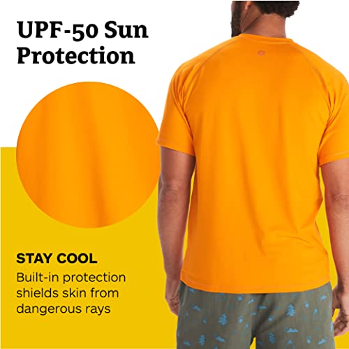 Image of MARMOT Men's Windridge Moisture-Wicking, Eco-Friendly, Breathable, UPF Short Sleeve Shirt