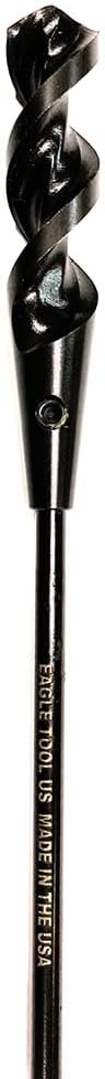 Product Image Eagle Tool US ETD75072 Dirt Auger, 3/4-Inch Head with 72-Inch by 1/4-Inch Shank Included, Made in The USA