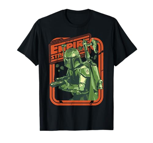 Star Wars The Empire Strikes Back Boba Fett Modern Portrait T-Shirt