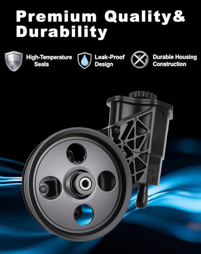 Image of 20-70269 Power Steering Pump for 2002-2007 Dodge Ram 1500 | With pulley and reservoir, replaces 52113240AF, fits Dodge Ram 1500 power assist