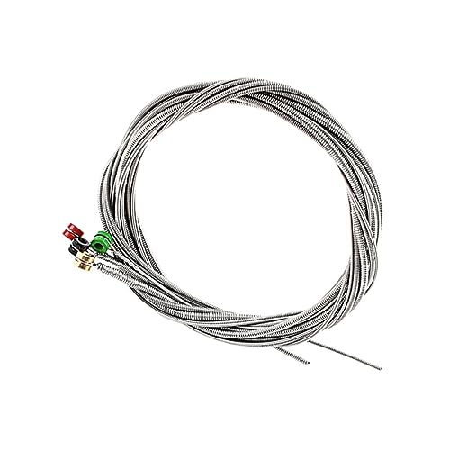 TOPPERFUN Head Bass Strings Set of 4 Metal Strings for Bass Guitar Maintenance Sturdy Music Wire U33