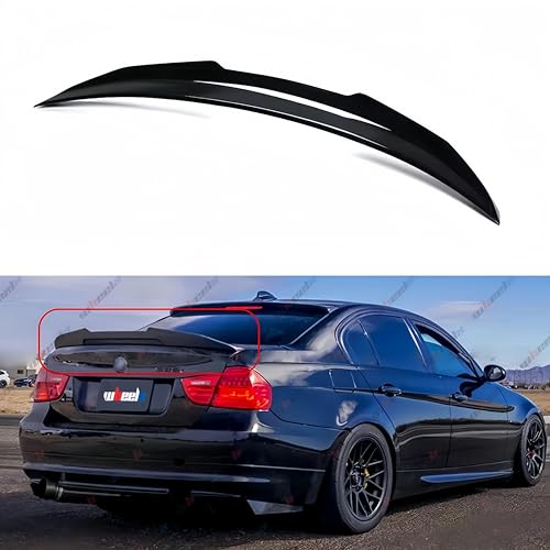 WheelX Rear Spoiler Compatible with 2006-2011 BMW E90 3 Series