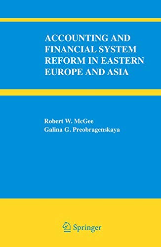 Buy Accounting and Financial Systems Reform in Eastern Europe and Asia — BookShops.in