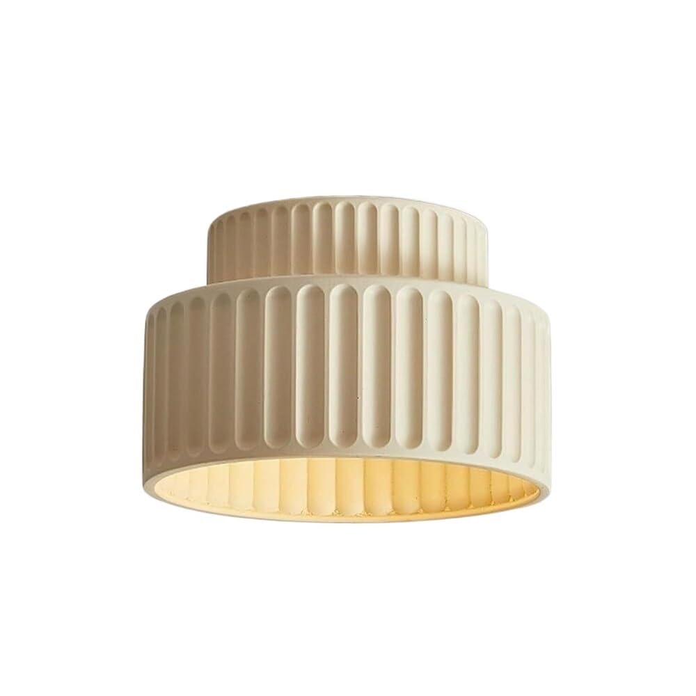 Plafonnier encastré résine luminaire moderne plafond couloir studio