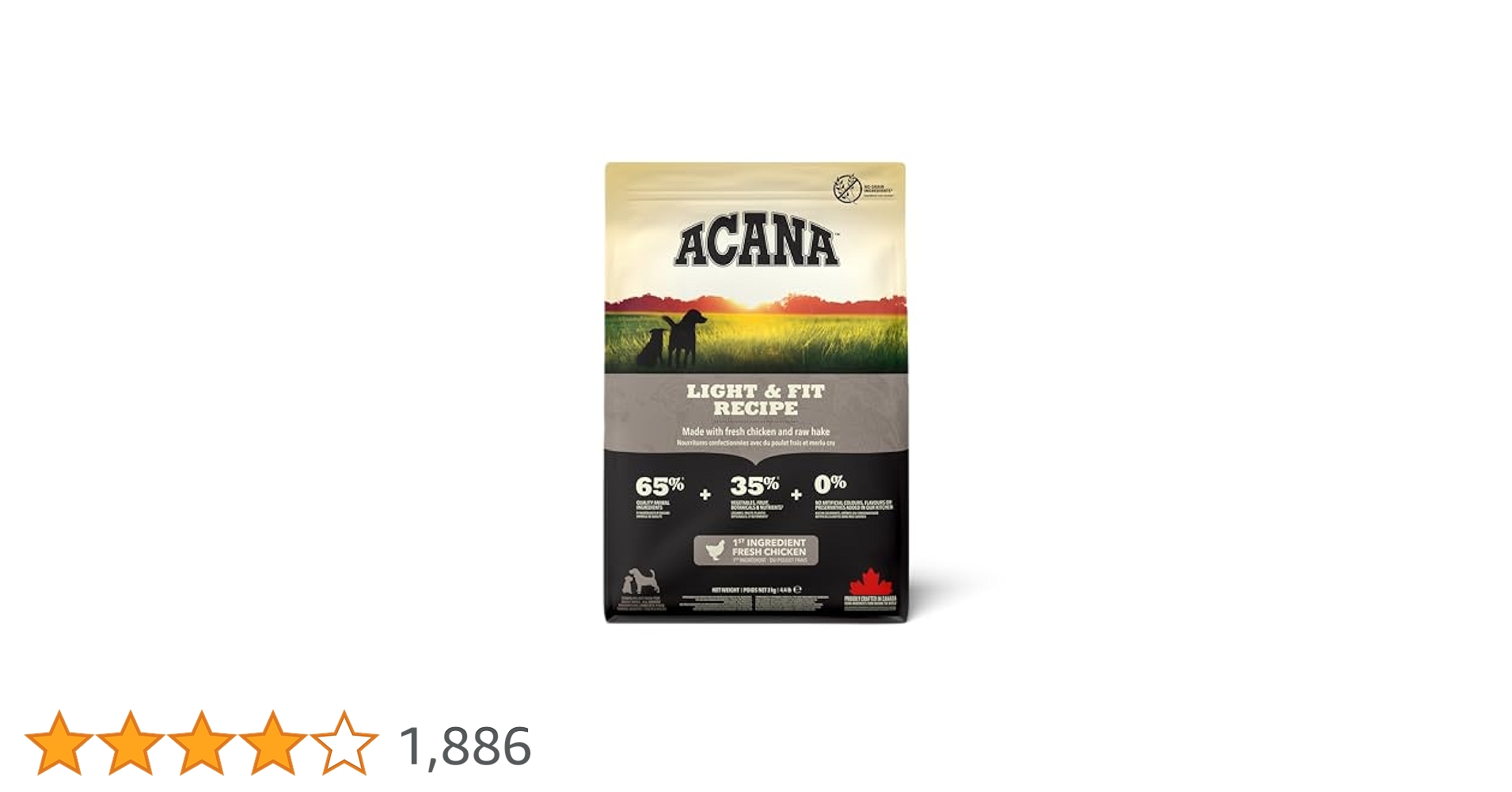 ACANA ライト＆フィット ドッグフード11.4kg Amazon.co.jp: アカナ (ACANA) ドッグフード ライト&フィット