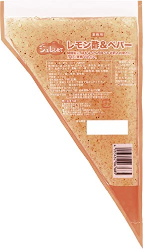 キユーピー醸造 ジュレしたて (レモン酢&ペパー) 300g×4個 (業務用) 大容量