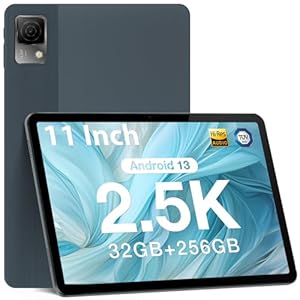 DOOGEE T30 Ultra Tablet PC, 32 GB Ram + 256 GB ROM (TF 2TB) Helio G99 Octa-Core, akku 8580mah, 11″ 2.5K Pollici Tablette, TUV Certificado, 16MP + 8MP, Android 13, GPS Gescihts ID Japan Audio Azul