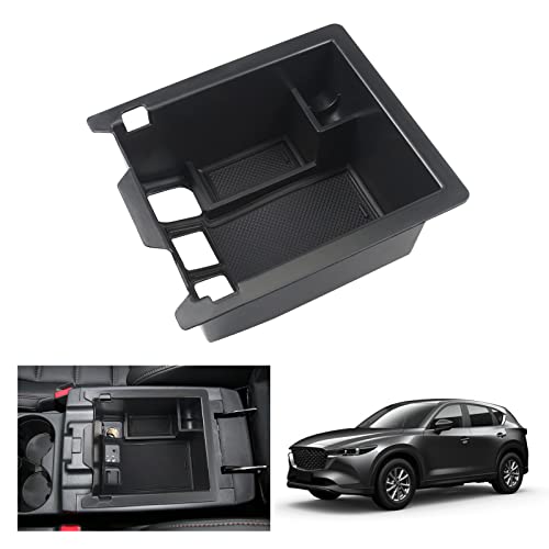 GAFAT Compatible con Mazda CX-5 CX5 KF 2017-2023 Caja de Almacenamiento para Consola Central, CX 5...